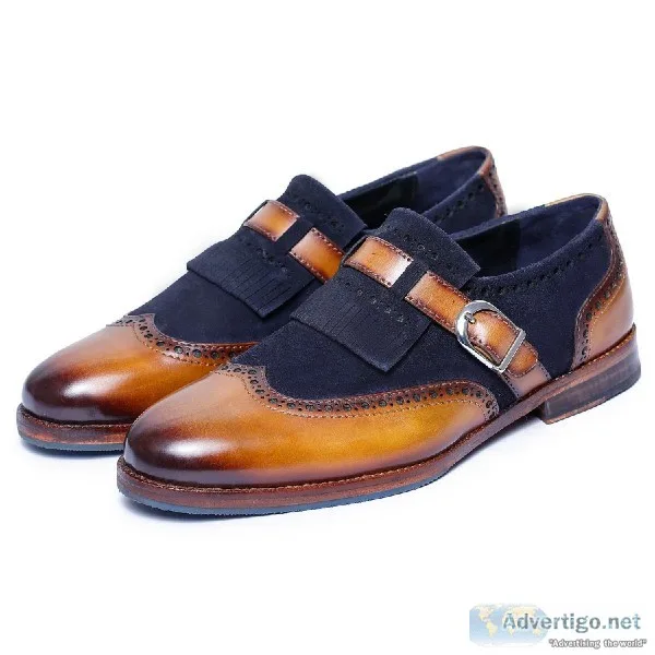 Buy Handcrafted Kiltie Shoes for Men from Lethato