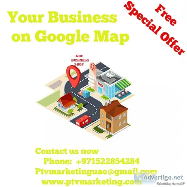Your business on google map