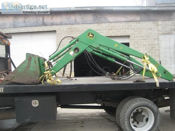 john deer front bucket assembly