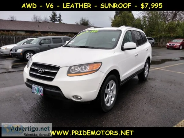 2009 HYUNDAI SANTA FE LIMITED  V6  AWD
