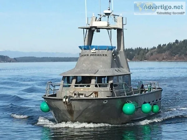 1992 Tarheel Aluminum 42  Dawn Breaker