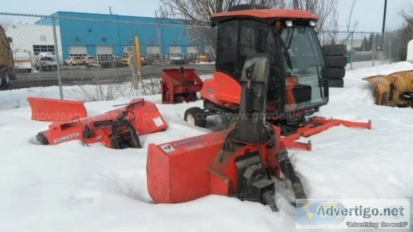 Kubota F3680 wattachments