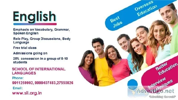 English speaking classes in delhi