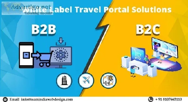 White Label Travel Portal solution For B2B and B2C Travel Portal