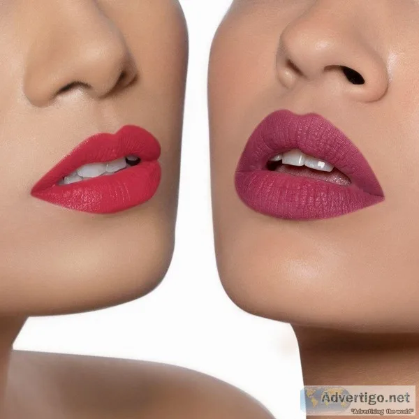 Hot Pink and Muted Purple Matte Lipstick - MyGlamm