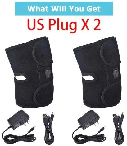 1 Pair Arthritis Knee Support Brace with Heated Knee Joint Treat