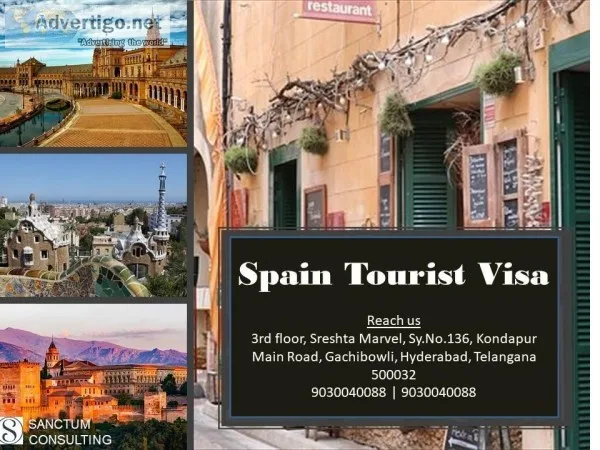 Spain Tourist Visa Application Assistance