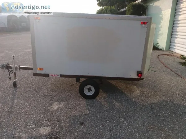 4x7 cargo trailer enclosed