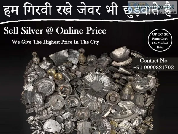 sell silver for Cash