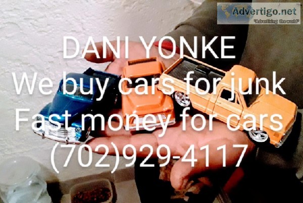 WE BUY CARS FOR JUNK