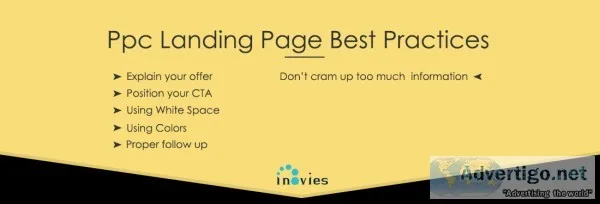 Top tips ppc landing page best practices