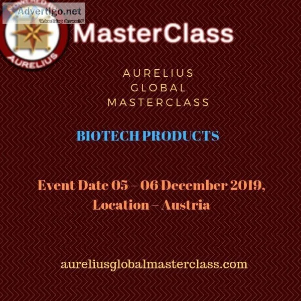 Biotech Products   Training  in Europe