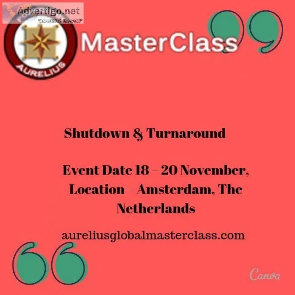 Shutdown and Turnaround Training In Europe