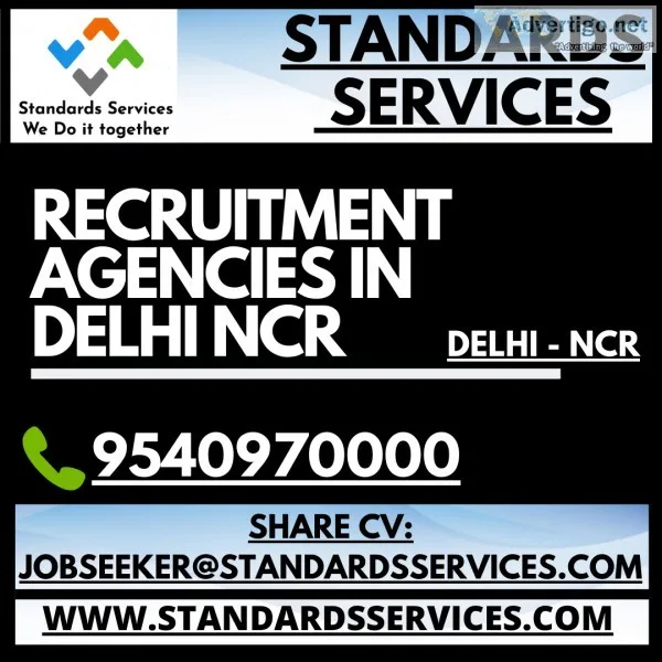 Recruitment Agencies in Delhi - Standards Services
