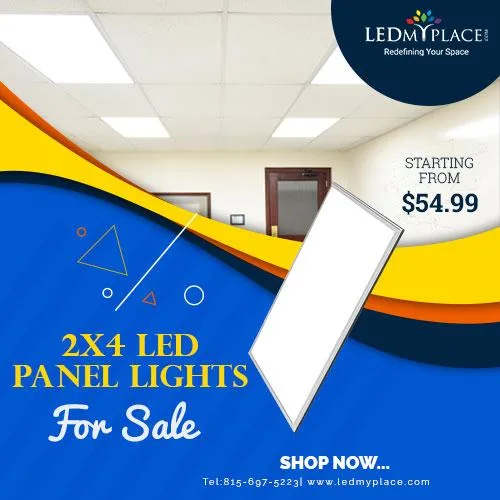Buy 2x4 LED Panel Light Fixture at Discounted Price