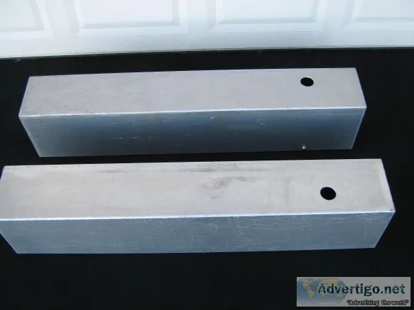 Two Aluminum Tanks For A Boat