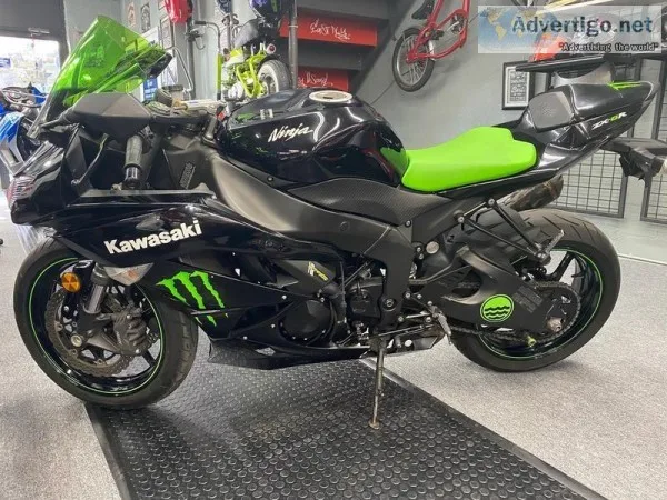 2009 Kawasaki Ninja ZX-6R Monster Energy Special Edition