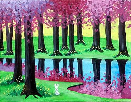 Folsom Studio 47 Spring Trees and Pond  BOGO  Buy One Get One FR