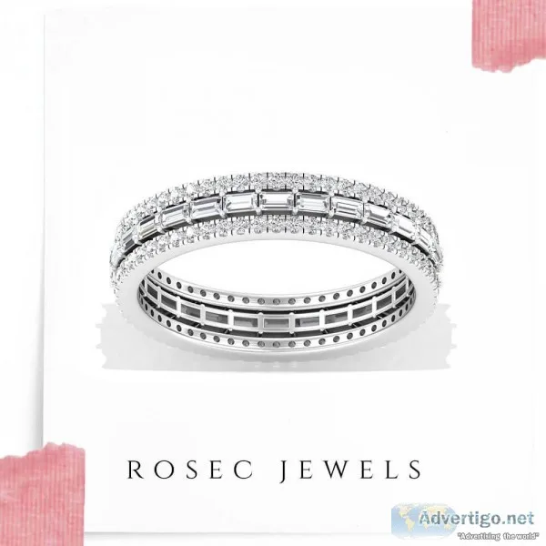 Baguette and Round Diamond Ring