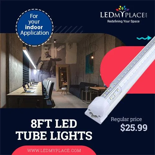 Buy Now 8ft LED Tube Lights For Indoor Lighting
