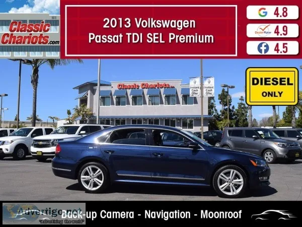 Used 2013 Volkswagen Passat TDI SEL Premium for Sale in San Dieg