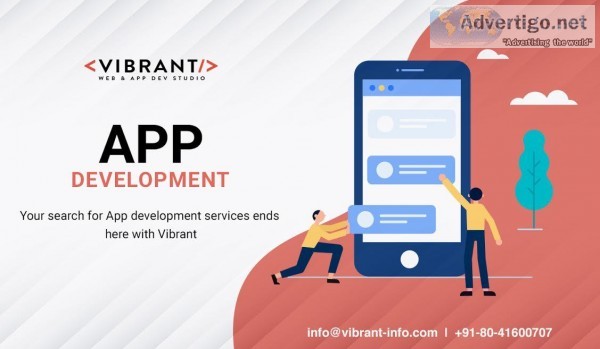 App development company in Bangalore - vibrant