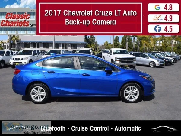 Used 2017 Chevrolet Cruze LT Auto for Sale in San Diego - 21343
