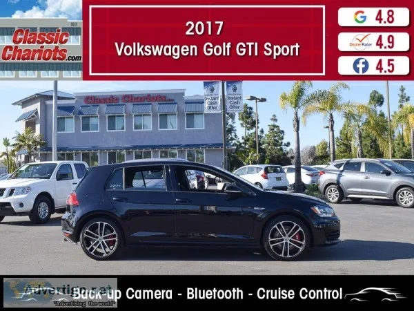 Used 2017 Volkswagen Golf GTI Sport for Sale in San Diego - 2108