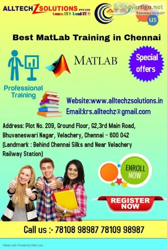 MatLab Training Institute in Velachery
