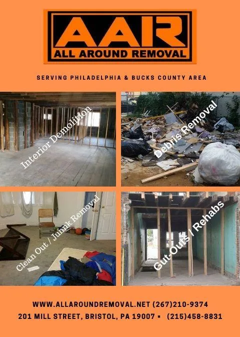 ALL AROUND REMOVAL (INTERIOR DEMOLITION and CLEAN OUTS)