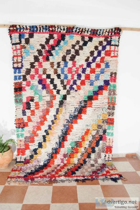 Get Beautiful Boucharouite Rug In Morocco At WeBerber