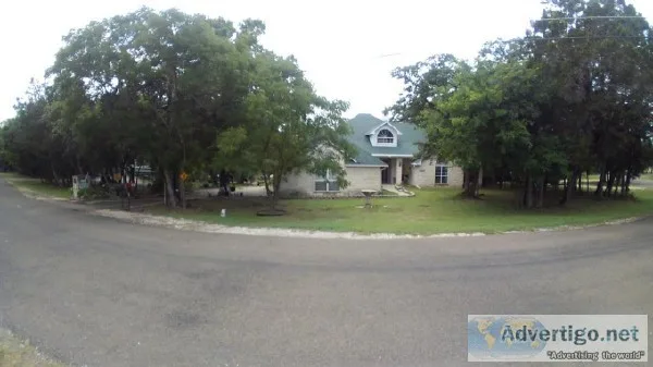 Lake House with frontage