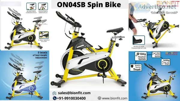 Save 65% on Spin Bike Exercise Cycle for Home  Indoor Spin Bike 