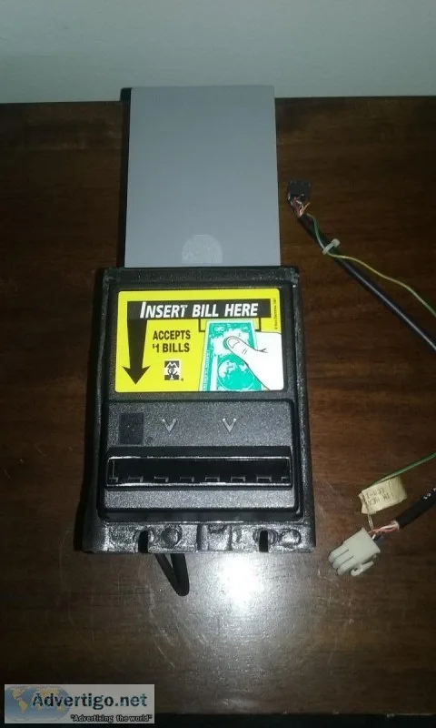 Mars MEi VN 2511 115v Dollar Bill Acceptor validator takes 1and5