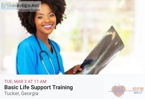 Basic Life Support Training Event March 3rd 2020