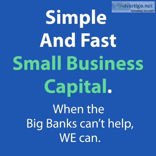 QUICK BUSINESS CAPITAL FROM 1OK-1M