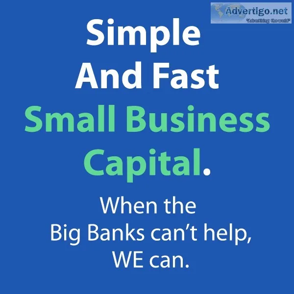 QUICK BUSINESS CAPITAL FROM 1OK-1M