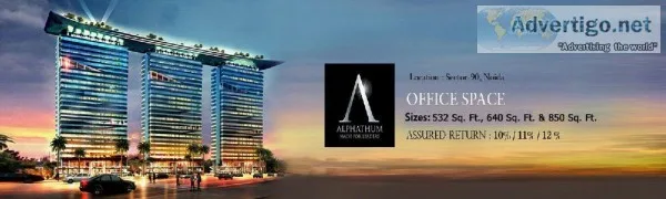 Push Your Business Further With Bhutani Alphathum Noida926685085