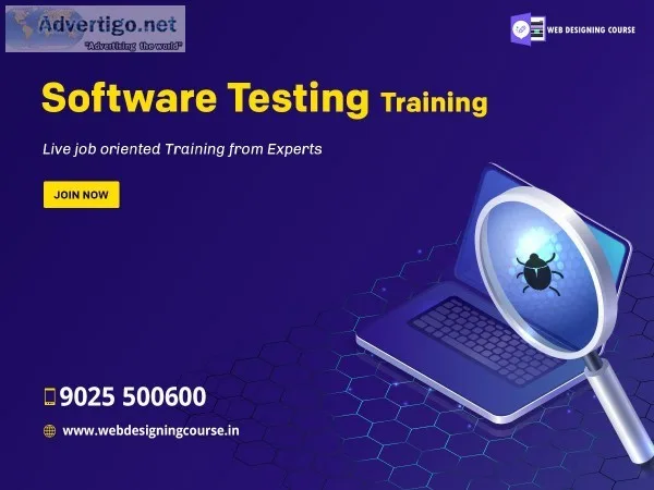 Best online software testing training course institute in chenna