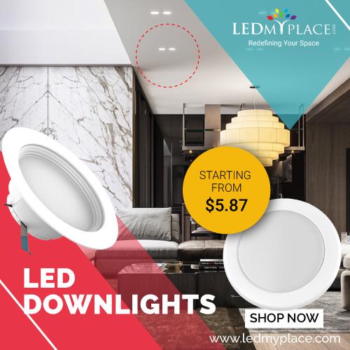 Enhance Your Indoor Lighting Experience With LED Downlights
