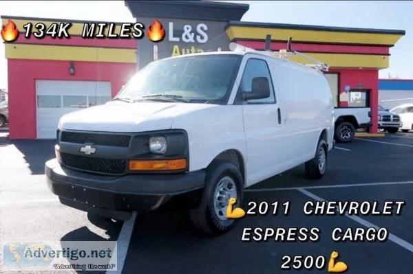  2011 CHEVROLET EXPRESS CARGO 2500 VANRUNS GOODFINANCING AVAILAB