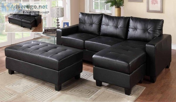 BRAND NEW SOFA CHAISE WITH OTTOMAN