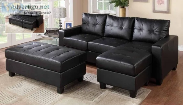 BRAND NEW SOFA CHAISE WITH OTTOMAN