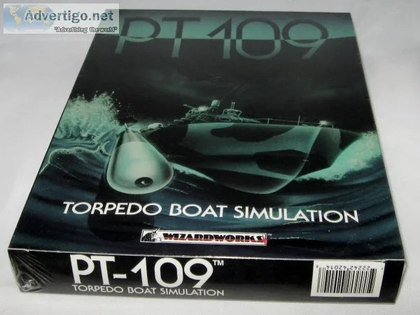 PT 109 Torpedo Boat Simulation 1992 Wizardworks 3.5&rdquo Disk N