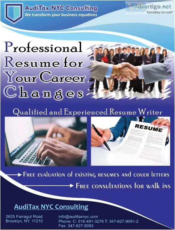 Professional Resume for your Career Changes