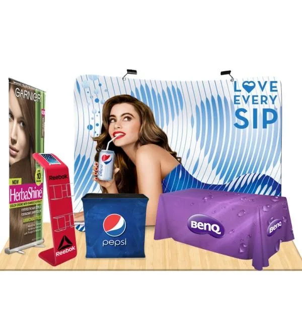 Trade Show Booth Display Packages With Full-Color Graphics  Atla