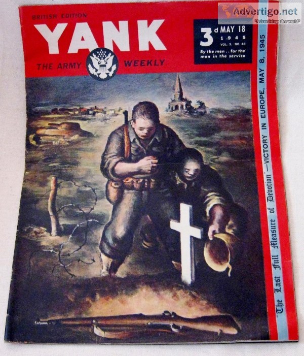 Yank The Army Weekly   News Paper Magazine British Edition Vol. 