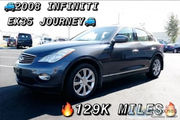  2008 INFINITI EX-35 JOURNEYAWDNAV SYSTEMSUNROOFBACKU P CAMERA