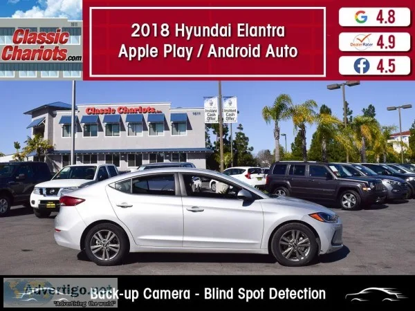 Used 2018 Hyundai Elantra SEL for Sale in San Diego - 21219