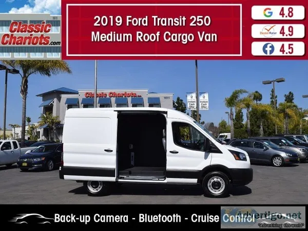 Used 2019 Ford Transit Cargo 250 Medium Roof Van  for Sale in Sa